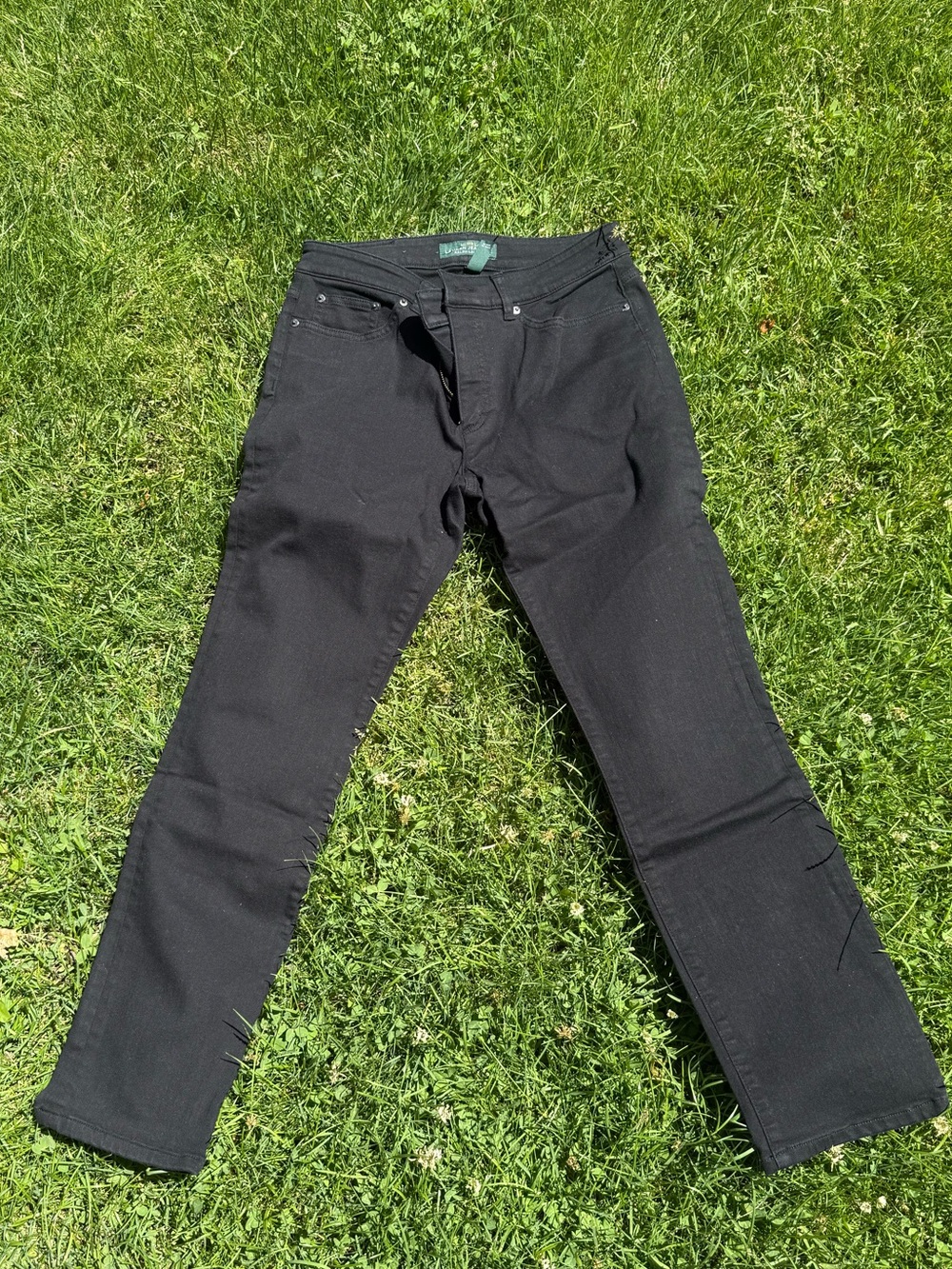 Women’s Lauren Ralph Lauren Black Jeans